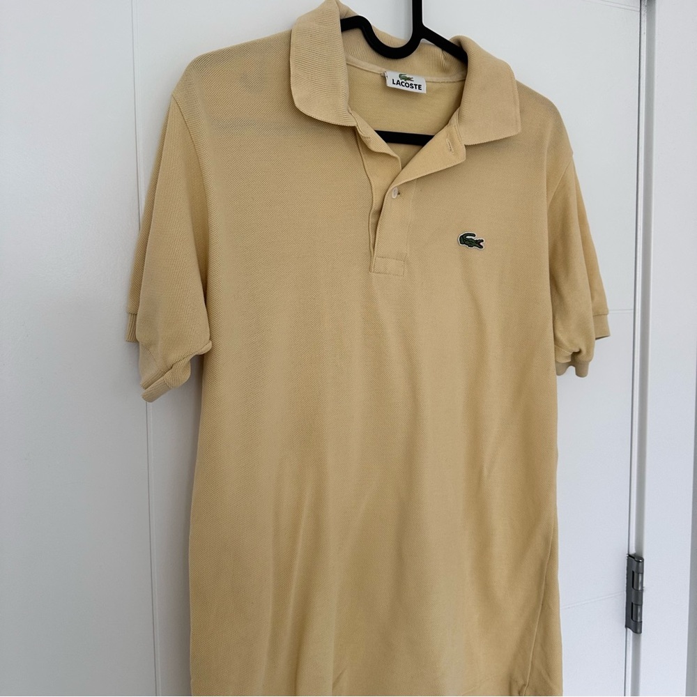 Lacoste Men's Yellow Polo Shirt - Picture 3 of 8